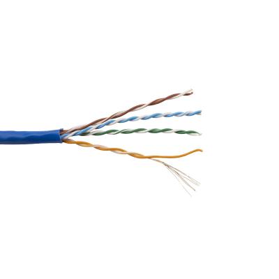 China Red de cable del remiendo de Al Foil Shiled Category 5e modificada para requisitos particulares con el conductor de 24AWG CCA en venta