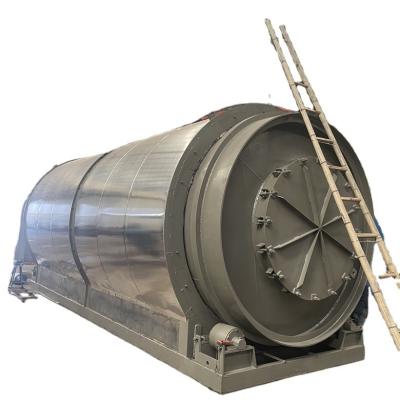 Chine 10 tonnes d'usine de pyrolyse pour la ligne de production de plastique/pneumatique au diesel à vendre