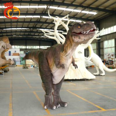 China Other Adult Walking Vivid Animatronic Life Size Dinosaur Costume For Jurassic Park for sale