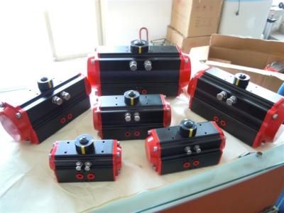 China actuador de efecto simple temporario doble neumático del actuador rotatorio de 90 grados en venta