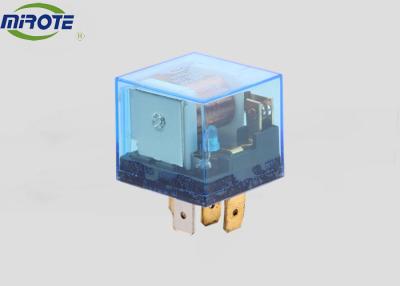China Azul transparente relé automotivo de 80 ampères, universal de 5 Pin relé de 12 volts com luz conduzida à venda