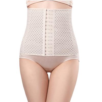 China Breathable Latex Slimming Compression Abdomen Plus Size Underwear Corset Women Body Shapers Waist Trimmers Trainers Belt for sale