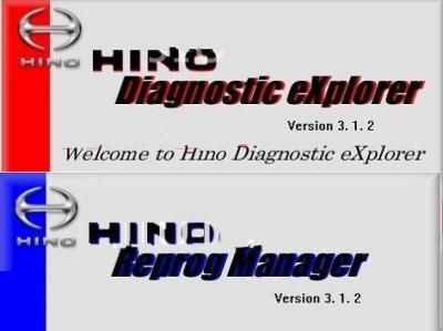 China Software diagnóstico de Hino do inglês, explorador do diagnóstico de Hino do software do ECU V3.0 à venda