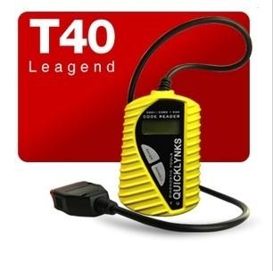 China LATA diagnóstica do varredor OBD2 do leitor de código da falha do varredor do carro T40 universal à venda