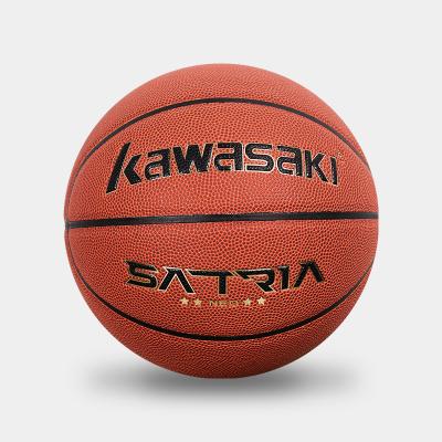 China Basketball Match Training Custom Logo Professional Official Size 7 Pu Leather Basketball Pelota Official Basket Ball For Youth OEM ODM Match Indoor for sale
