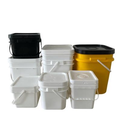 China Customize Square Plastic Container for Chemical Storage and Transportation for sale