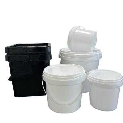 Китай Контейнер для конфеты Пластиковое ведро с крышкой из материала HDPE, сертифицированное GAP/ISO/FDA продается