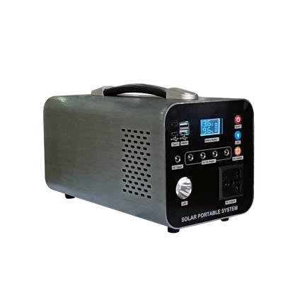 China Type C Portable Power Station With 500W 1000W 2000W Solar Panel Power Supply Energy Storage Solar Generator For Outdoor Camping for sale