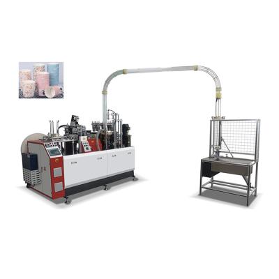 China Good Hot And Cold Drink Vending High Speed Australia USA Fully Automatic Paper Cup Making Machine for sale