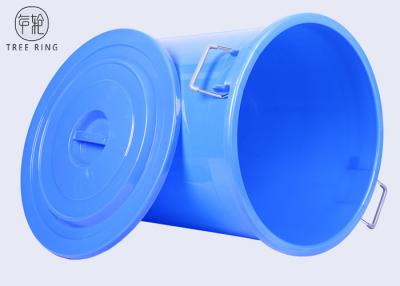 China Compartimientos plásticos de los desperdicios de los hogares de B280L, cubo redondo del almacenamiento con la tapa para la colección en venta