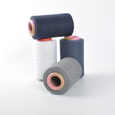 China Recycled Recycled Yarn Knitting Open End Polyester Blended Cotton Broom Yarn for sale