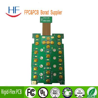 China Rigid Flexible Circuit Board PCB Assembly Service 28 lagen FR4 ENIG 3 oz Te koop