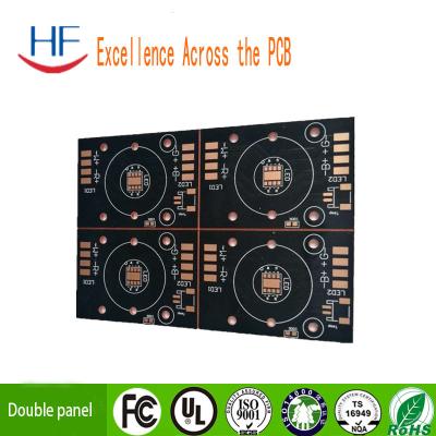 Cina 12 strati di circuito elettronico PCB Black FR4 1OZ in vendita