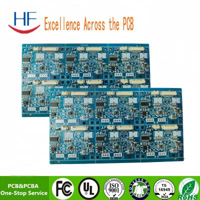 Chine 1.2mm 6 couches multicouches Plaque bleue OEM ODM Service d'assemblage de PCB Plaque de circuit électrique Pcba PCB à vendre