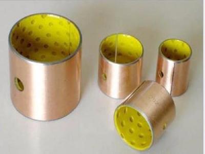 China Auto que lubrifica os rolamentos lisos de bronze, rolamentos customizáveis do polímero do metal à venda