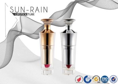 中国 ABS金の銀の空の口紅の管の箱の透明な外の帽子SM001 販売のため