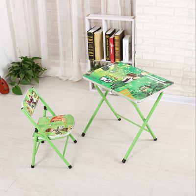 China Comfortable wooden type material and table children study table chair for sale for sale