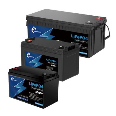 China Bateria de íon de lítio prismática RV 12V LiFePo4 200ah 2500Wh à venda
