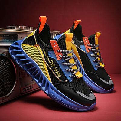 China Cushioning 2022 Custom Casual Men Fashion Leisure Latest Design Sneakers Outdoor Running Sports Shoes for sale