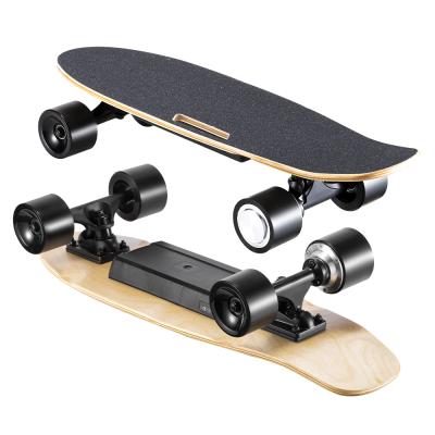 China Youth 4 Wheel Fish Board Electric Skateboard 20km/h Max Speed With CE Rohs Approved for sale