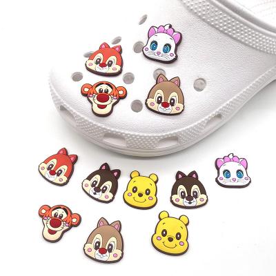 China Wholesale Clog Charm Customized Chucky Pattern Soft PVC High Quality Rubber Shoes Charm For Clog Shoes for sale