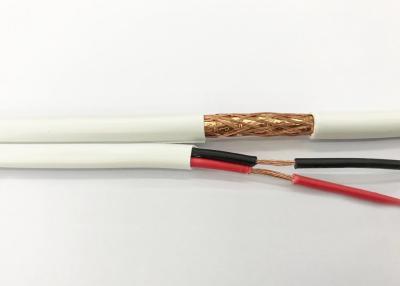 Китай коаксиальный кабель RG6 128W 0.12mm с коаксиальным кабелем камеры слежения силы продается