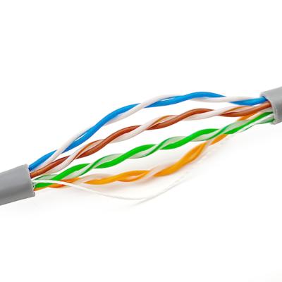 Китай Кабель сети незаслоненной пары Cat5e с кабелем LAN 4 пары проводника 24AWG продается