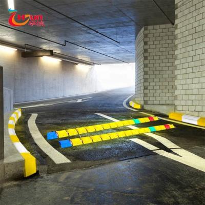 China Traffic Safey Parking New Design PE Road LED Speed Breakers Bump For Road Safety for sale