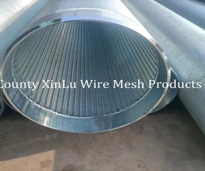 China El alambre de 14 pulgadas envuelto defiende los filtros para pozos galvanizados con poco carbono del agua Q195 en venta
