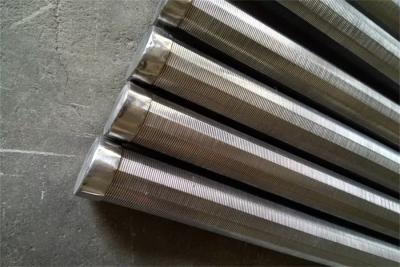China El alambre de la cuña SS304 envolvió la pantalla de filtración del agua de las pantallas FITO FOTI en venta