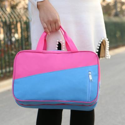 China Fitness Travel Oxford Cloth Dry Waterproof Cosmetic Female Bag Wash Divider Bag Gym Sports And Wet Beach Swimming Bag for sale