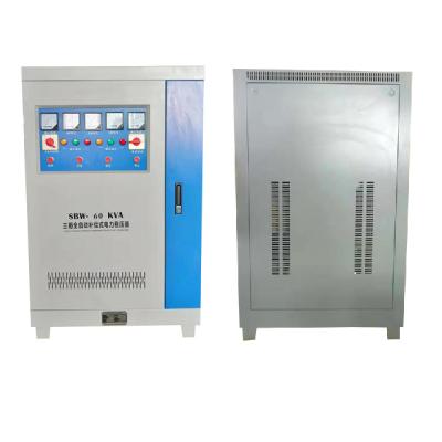 중국 SBW-60KVA 산업적 서보 모터 타입 전압 안정 회로 판매용