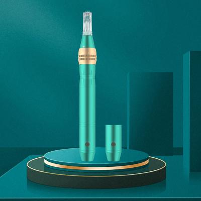 China Korea Microneedle OstarBeauty Anti Puffiness Derma Pen Professional Factory From China Supply 9 12 24 36 42 Replaceable Nano Needles for sale