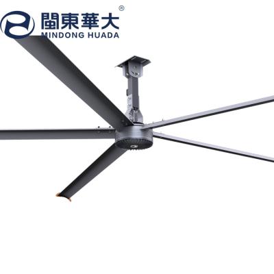 China 150 m ² Modern Design 120 Inch 10 Feet Mounted Big Size Industrial 5 Blades HVLS Ceiling Fan for sale