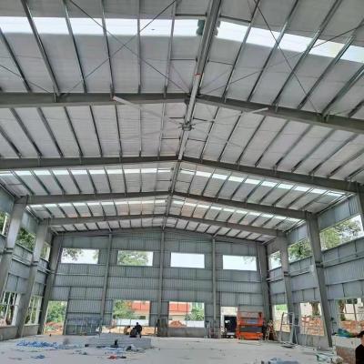 China 300m ² 3m 5m 6.7m 7.3m large ceiling fans for warehouse and factory for sale