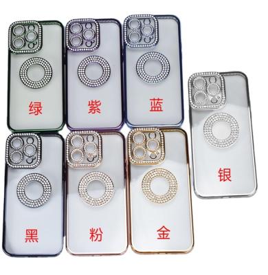 China Shockproof Full package silver diamond TPU phone case fpr 12/12pro/12pro max 12mini phone case for sale