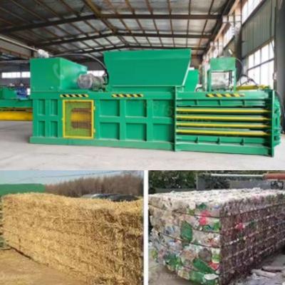 Chine Coût du convoyeur et de l'expédition comprenant le chargeur hydraulique horizontal pour les déchets à vendre