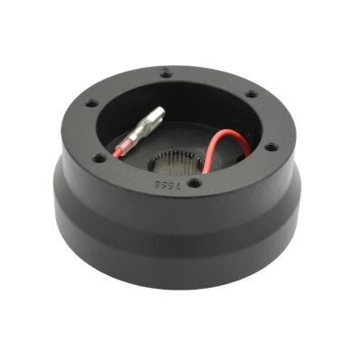 China Billet Aluminum Aluminum Black Short Hub Car Adapter For Porsche for sale