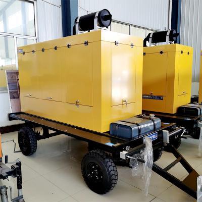 China BRUSHLESS Trailer Type Generator 1200kg Rated Power 10-5000KW In Excitation Type for sale