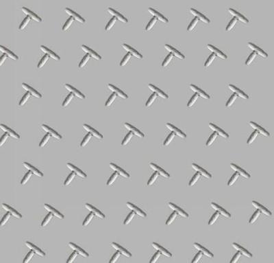 China Hoja a cuadros de acero inoxidable impermeable laminada en caliente 304 del estruendo de AISI 316 5-50m m en venta