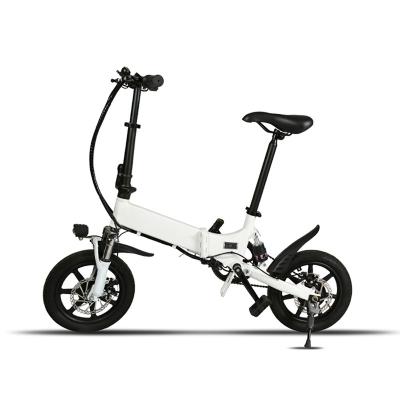 China 250W 36V 5.2AH Speed 250W 36V 5.2AH Lithium Battery Aluminum Alloy LCD Display Single Disc Brake Mini 14 Inch Tire Folding E Bike Electric Foldable Bike for sale