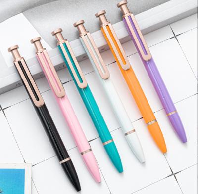 China New Arrival Fancy Metal Promotional Pen Cheap Ready Stock Pen for sale