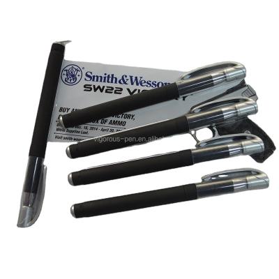 China Full Size Mini Amount Gel Ink Banner Pen With Colorful Frosted Barrel for sale