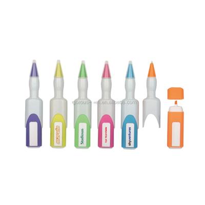 China Promotional Markers & Cheap Custom Highlighter Bars High Quality Novelty Highlighter Pen for sale