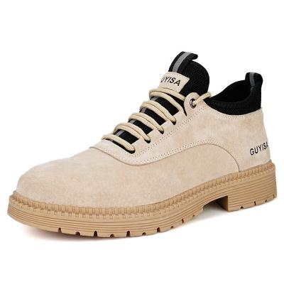 China Anti-Sensational Safety Toe Industrial Safety Shoes Anti-Slip Steel Toe Shoes Outdoor Wear-Resistant Work Steel Toe Safety Shoes for sale