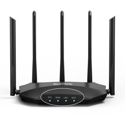 China Speedefy ui wifi router good quality single home global dual band AC1200 router for sale