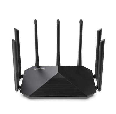 China Home cheap wireless high gain router 7*6dBi gigabit AC2100 dual band long distance router wifi5 antennas for sale