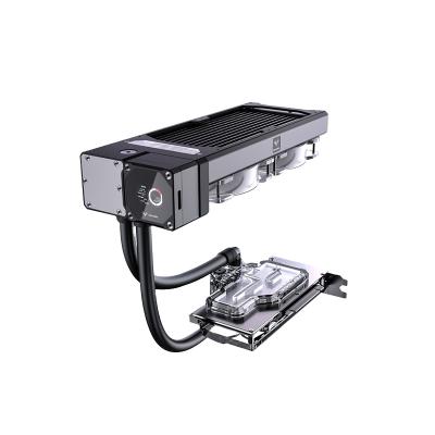 China Granzon GPU AIO Cooler Kit For Nvidia RTX 3090 Support RGB 3080 Graphics Card Core GPU+MOS+VRAM All In One RGB GZGPU-M240N Water Cooling for sale