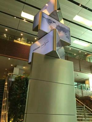 China Outdoor Digital Comercial Advertising P6 Rotate New tech Led Display for sale