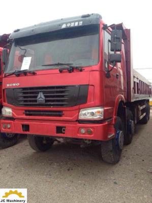 Cina l'autocarro con cassone ribaltabile della seconda mano 30-50T8x4/12 gomme ha usato il tipo del diesel degli autocarri a cassone in vendita